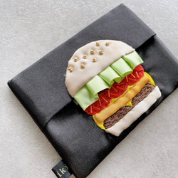 ハンバーガー×ポケットティッシュケース 2枚目の画像