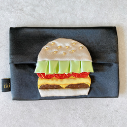 ハンバーガー×ポケットティッシュケース 3枚目の画像