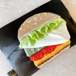 ハンバーガー×ポケットティッシュケース 5枚目の画像