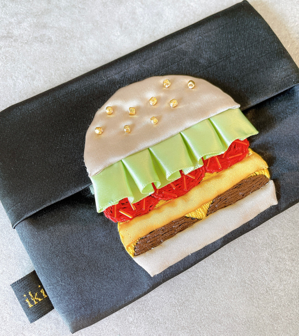 ハンバーガー×ポケットティッシュケース 1枚目の画像