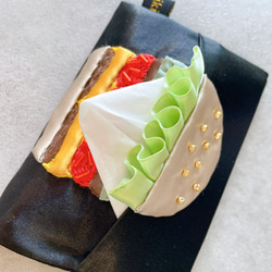 ハンバーガー×ポケットティッシュケース 6枚目の画像
