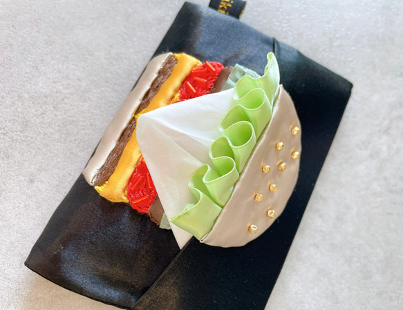 ハンバーガー×ポケットティッシュケース 6枚目の画像