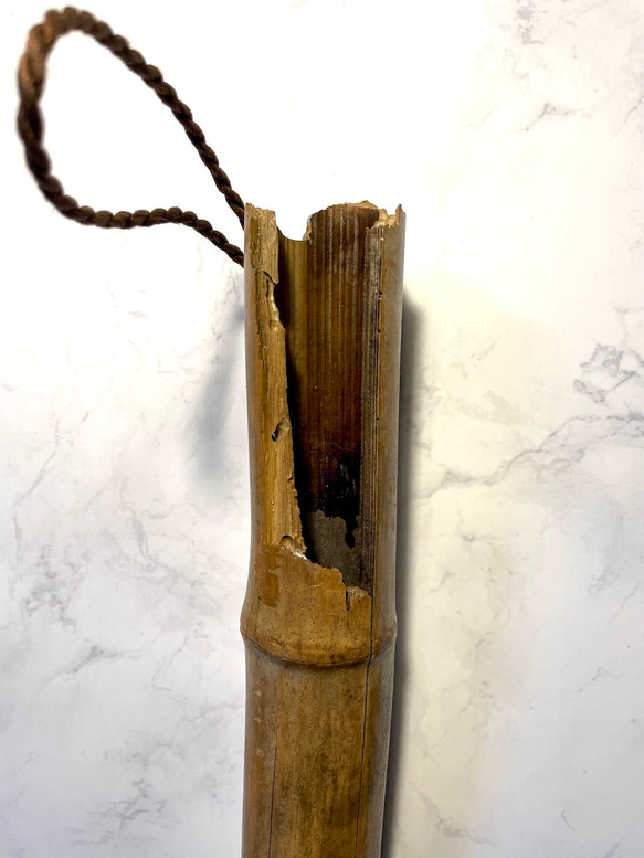 【ドライフラワー用】竹流木の花器（品番：BA23-1） 3枚目の画像
