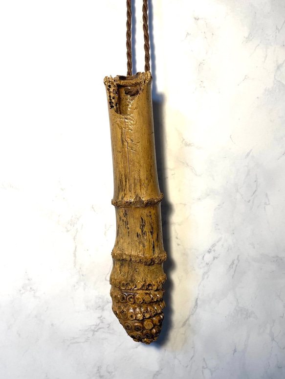 【ドライフラワー用】竹流木の花器（品番：BA23-3） 2枚目の画像