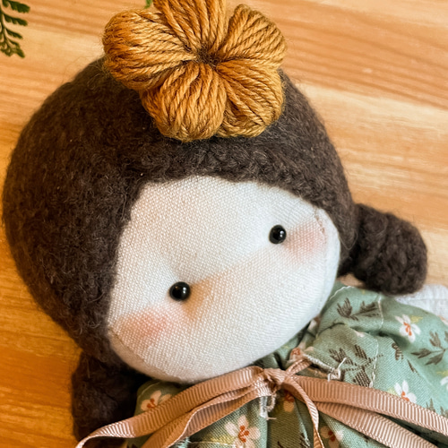 カントリードール、着せ替え人形、布ドール、出産お祝い、ままごと