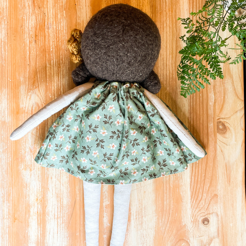 カントリードール、着せ替え人形、布ドール、出産お祝い、ままごと