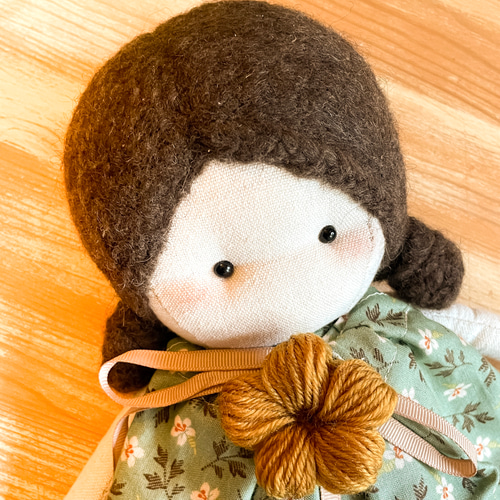 カントリードール、着せ替え人形、布ドール、出産お祝い、ままごと