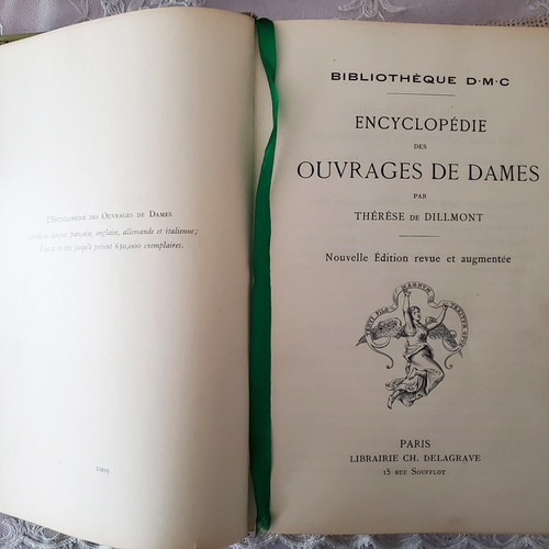 フランス 1950年前後 DMC 手芸百科事典 Ouvrages de Dames L