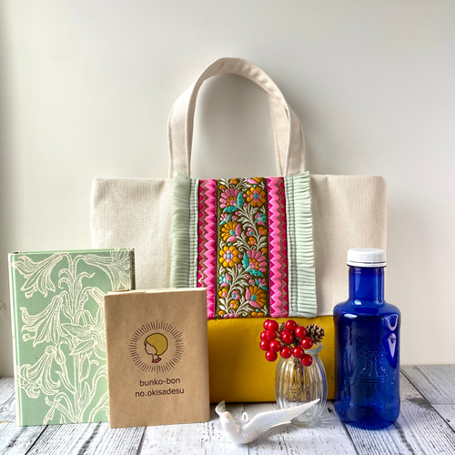 ぴょな☆mama様専用/40%OFF☆チロリアンテープのレッスンバッグ
