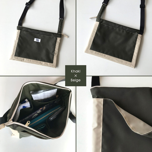 2024超人気 撥水KONOJIサコッシュ［選べるファスナー向き］※セミオーダー Shoulder Bag