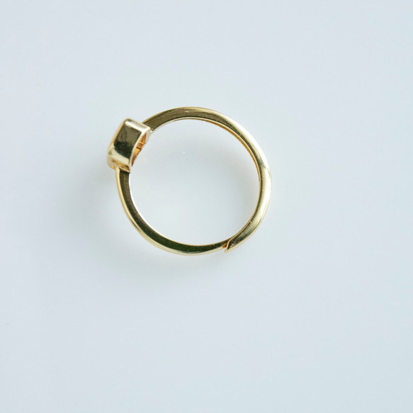 １月の誕生石 宝石質天然石ガーネットのリング　SV925フリサイズ　指輪　アクセサリー　 5枚目の画像