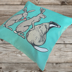 森林坐墊兔子&amp;臭鼬設計-扁柏香味- 第7張的照片