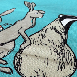 森のクッション rabbit＆skunk design  -ヒノキの香り- 6枚目の画像