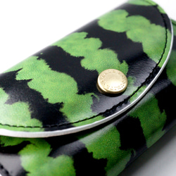 スイカなカードケース（牛革製名刺入れ） 3枚目の画像