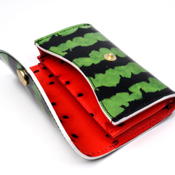 スイカなカードケース（牛革製名刺入れ） 5枚目の画像