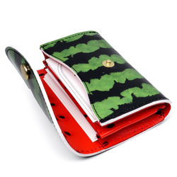 スイカなカードケース（牛革製名刺入れ） 6枚目の画像