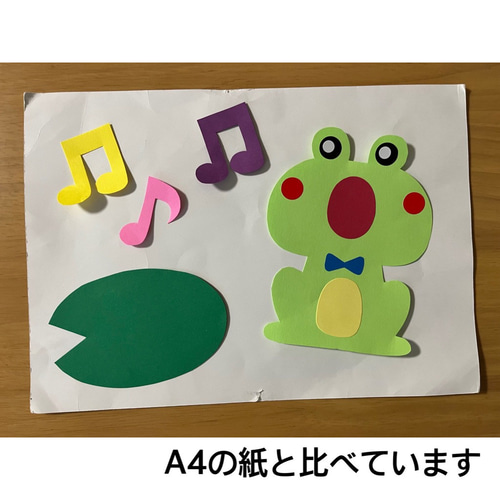 カエルの合唱 梅雨 壁面装飾 保育園 幼稚園 ガーランド はる