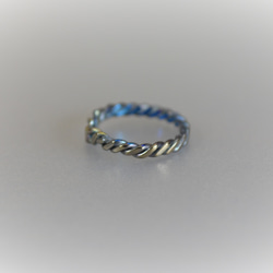 titanium ring・knot・C・チタンリング3号 2枚目の画像