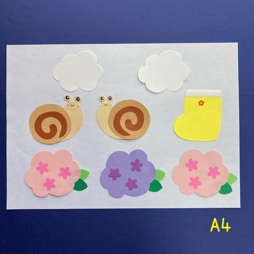 6月 梅雨 ガーランド 壁面 壁面飾り 吊るし飾り 保育園 幼稚園 介護