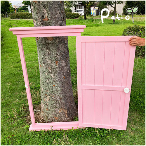 フェイクドアー 扉のオーナメントオブジェ L【どこでもドア