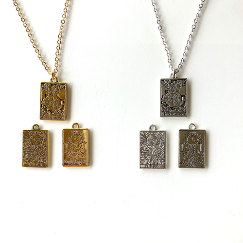 ネックレス　カード 2連ネックレス「タロットカード / 魔術師」- 海福雑貨通販部