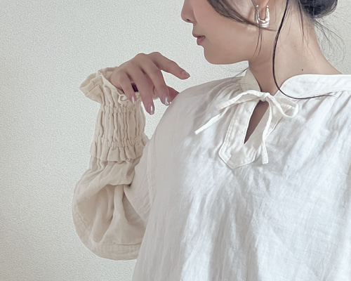 ちゃちゃまる　タフタ　カフリボン　ブラウス UNITED ARROWS - ちゃちゃまる様専用 タフタ カフリボン ブラウスの