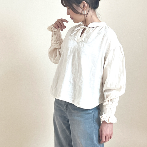 ちゃちゃまる　タフタ　カフリボン　ブラウス UNITED ARROWS - ちゃちゃまる様専用 タフタ カフリボン ブラウスの