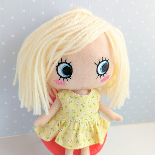 イーマリーちゃん※黄色の花柄ノースリーブワンピース ※イルメール