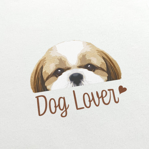 シーズー 毛色3色 】 Tシャツ おしゃれ かわいい 犬 ペット うちの子