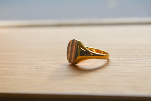 リング アクセサリー 指輪 スケートボード 再利用 SDGs サスティナブル