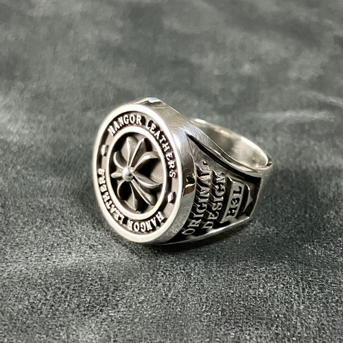 3リリー シルバーリング 3 RADIAL LILIES SILVER RING 925 百合