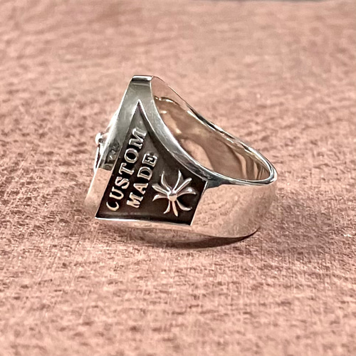3リリー シルバーリング 3 RADIAL LILIES SILVER RING 925 百合
