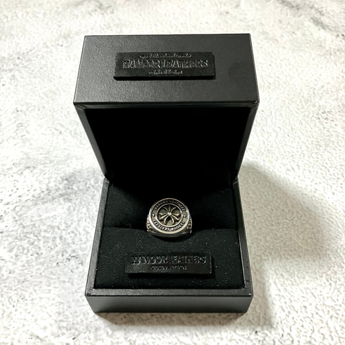 3リリー シルバーリング 3 RADIAL LILIES SILVER RING 925 百合