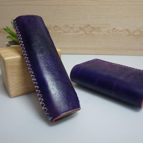 アイコスイルマワンケース＆ヒートスティックケース 手染め ネオンに