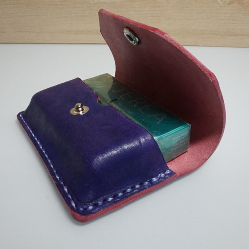 アイコスイルマワンケース＆ヒートスティックケース 手染め ネオンに