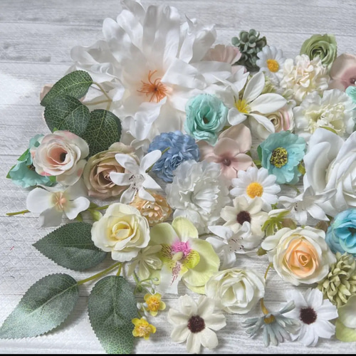 ☆NO 0423-01③造花 花材 まとめ売り ハンドメイド 素材 セット 花