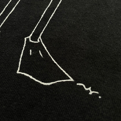 「カナヅチ」   手描きTシャツ 6枚目の画像