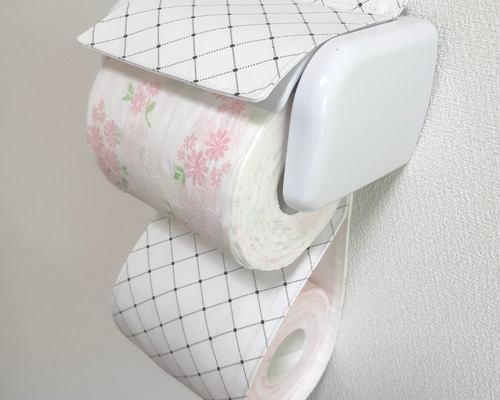 ミキママ❣️美品可愛いトイレットペーパーホルダー ミキママ様専用❣️美品可愛いトイレットペーパーホルダー