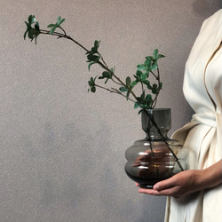 【ドウダンツツジ】花瓶セット フェイクグリーン  一輪挿し 切り枝 新築祝い グリーンインテリア 6枚目の画像
