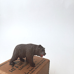 アンティーク木彫のくま　くまの置物　天然木　置物　bear ベア　北欧暮らしの道具 木のベア　スイスベア 1枚目の画像