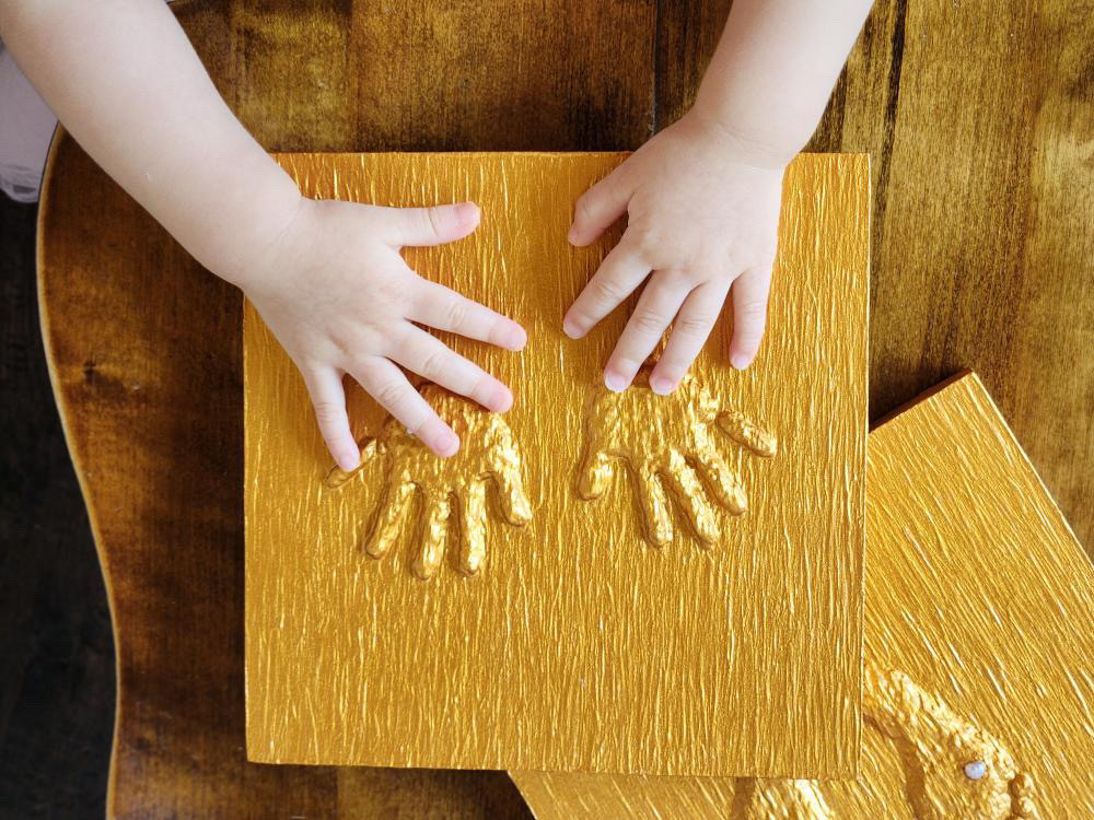 記念手型足型「LIFE.」the Box （全長〜10.5cmまで）※10.5cm以上の場合、オプションより。