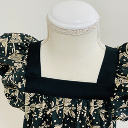 【受注制作サイズ90〜140】リバティ　マロリー　ウィークエンドドレス　ワンピース　子供服 7枚目の画像