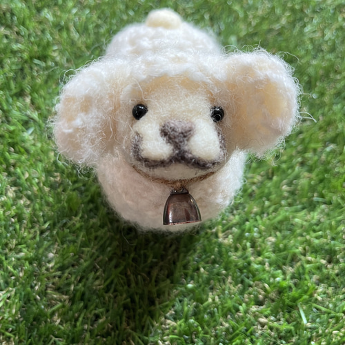 羊毛のアヒル口のひつじ 送料無料 羊毛フェルト 羊毛フェルトの作品の