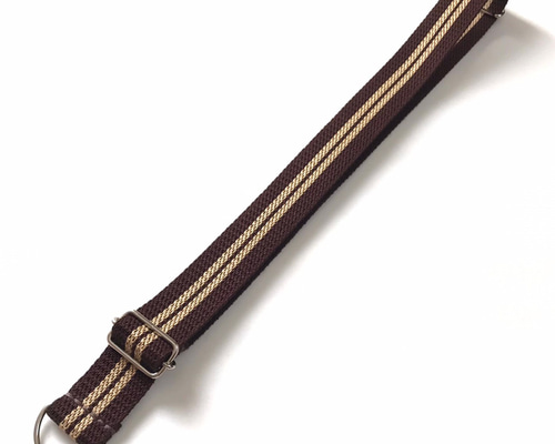 【モノグラム 総柄】ショルダーストラップ 肩当付き ゴールド金具　約128cm モノグラム 総柄】ショルダーストラップ 肩当付き ゴールド金具