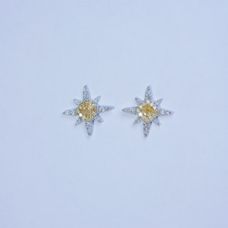 天然ダイヤモンドピアス0.4ct　k18 3枚目の画像