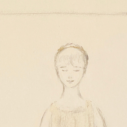 アート 絵画 イラスト 女性像 インテリア かわいい 綺麗 美しい