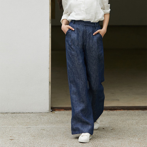 麻のデニムパンツ｜工芸・暮らし・贈りもの｜中川政七商店オンライン