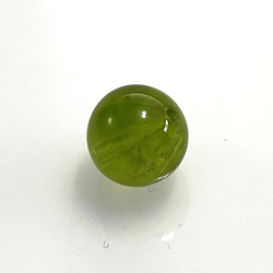 CYA【AAA ペリドット 9.2mm玉 １粒売!!】 天然石ビーズ 8月誕生石 現物 5枚目の画像