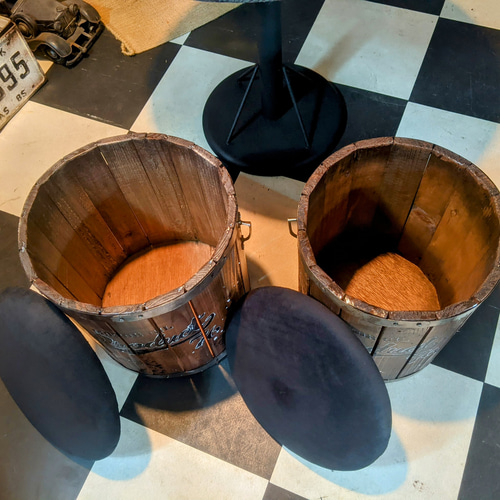 インダストリアル ガレージテーブル&チェア ミドルテーブル（コーヒー