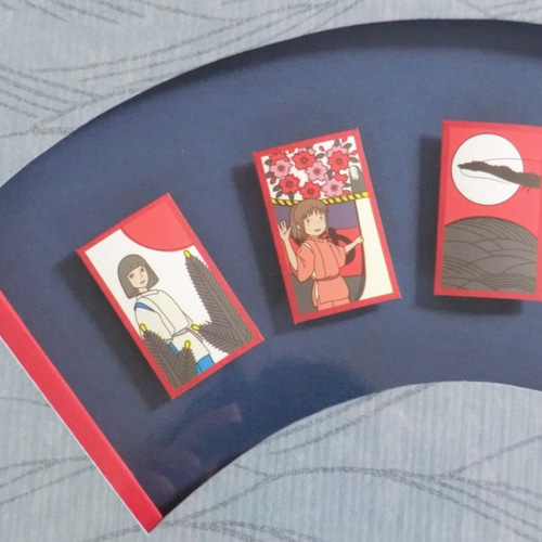 千と千尋の神隠し 花札 アートフレーム その他アート carton 通販